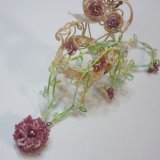 タティングキット「double　cherry　blossom　～八重桜～」をアップします。