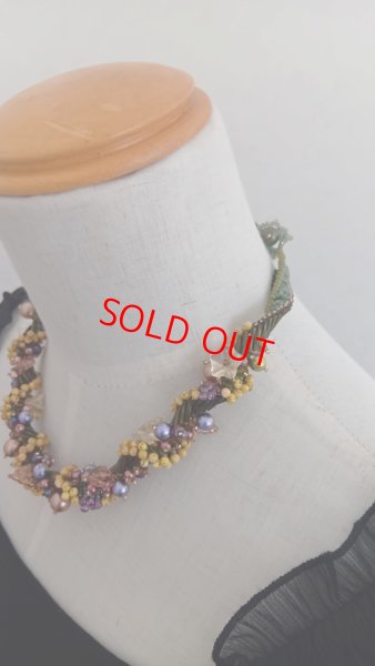 画像4: ２０２５秋の新作予約販売　ステッチキット　ジュエル・リース　イエロー (4)