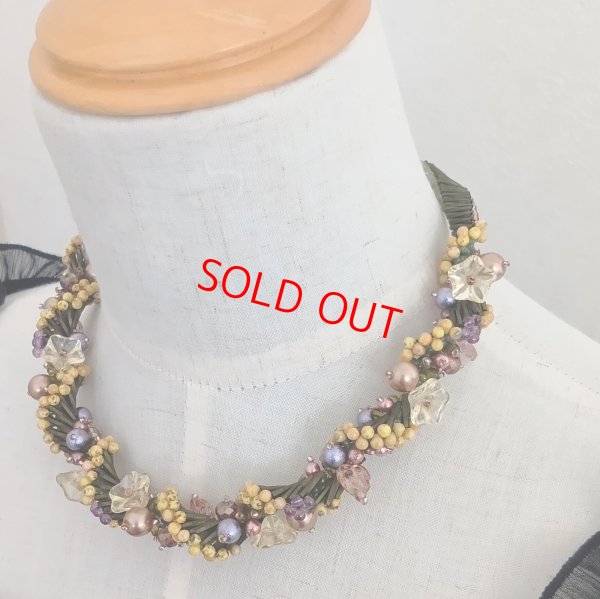 画像3: ２０２５秋の新作予約販売　ステッチキット　ジュエル・リース　イエロー (3)