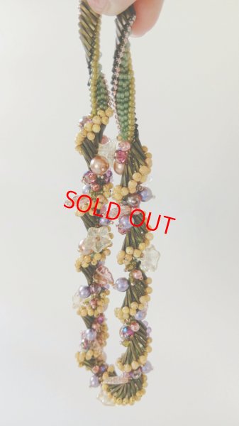 画像7: ２０２５秋の新作予約販売　ステッチキット　ジュエル・リース　イエロー (7)