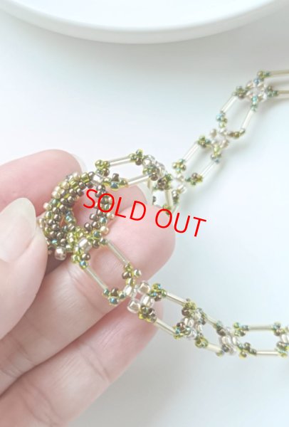 画像6: ２０２５秋の新作予約販売　ステッチキット　シャインブロッサム　グリーン (6)