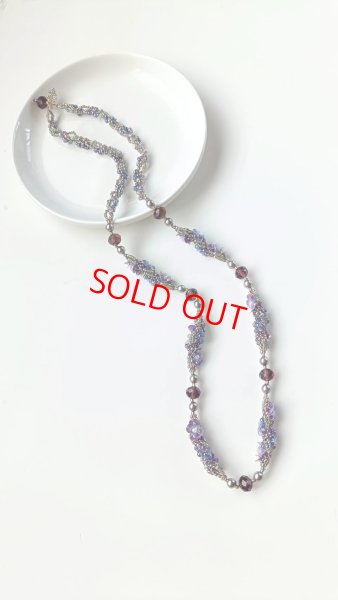 画像5: ２０２５秋の新作予約販売　ステッチキット　スパンコールブーケ　パープル (5)