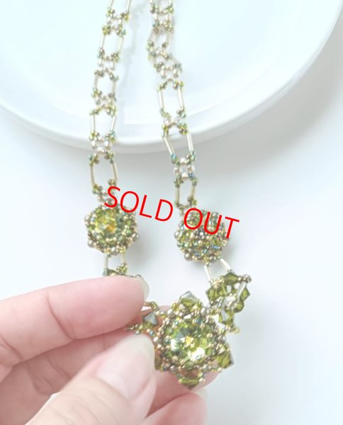 画像4: ２０２５秋の新作予約販売　ステッチキット　シャインブロッサム　グリーン (4)