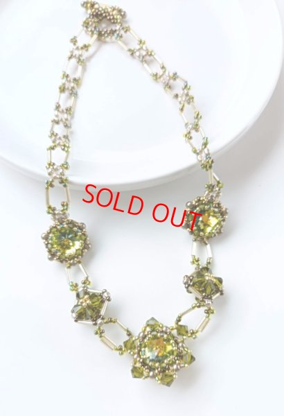 画像1: ２０２５秋の新作予約販売　ステッチキット　シャインブロッサム　グリーン (1)